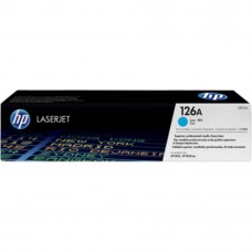 HP 126A Cyan LaserJet Toner Cartridge (CE311A)